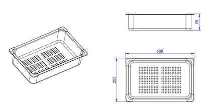 Crete Sink Tray LK-CST22