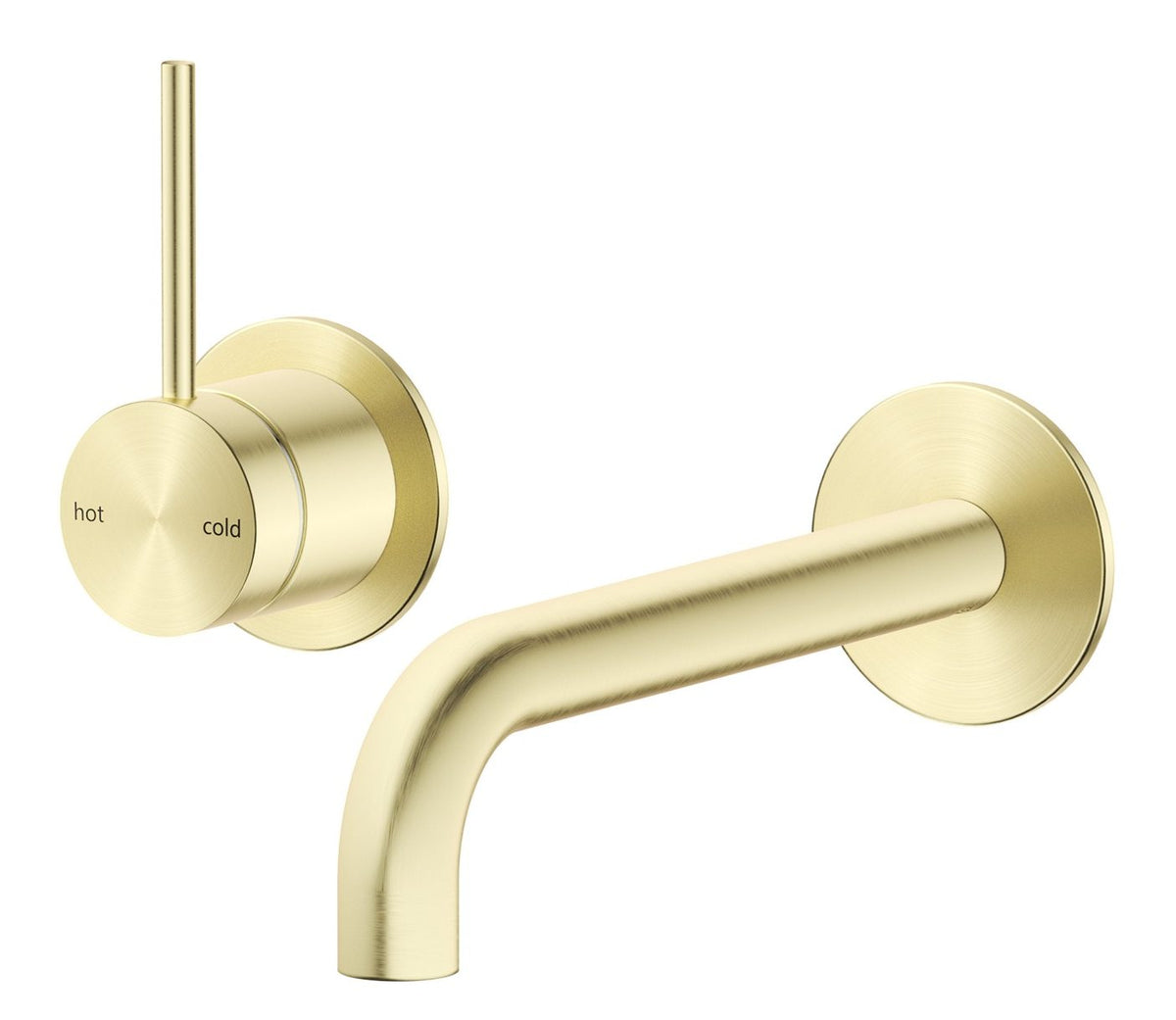 Mica Wall-Spout Combo - 2P - Reverse - TRIM KIT ONLY French Gold