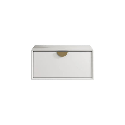 Moonlight 750mm White Wall Hung Cabinet (CABINET ONLY)