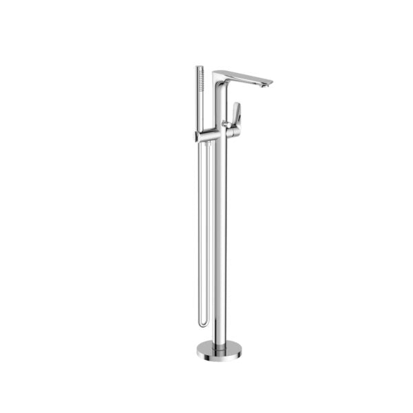 BIANCA FREESTANDING BATH MIXER WITH HAND SHOWER CHROME