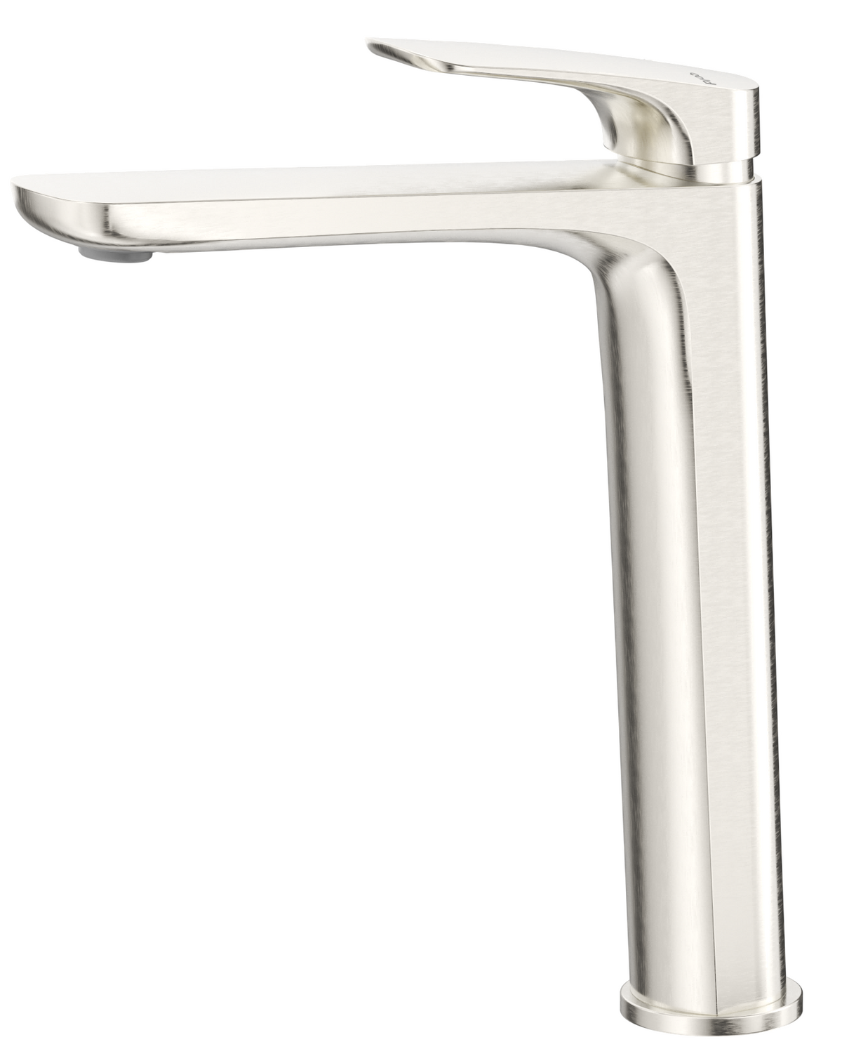 Kaza Tall Basin Mixer Brushed Nickel