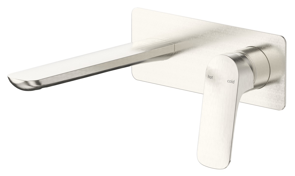 Kaza Wall-Spout Combo - 1P - TRIM KIT ONLY Brushed Nickel