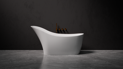 Pietra Bianca Anna Freestanding Bathtub