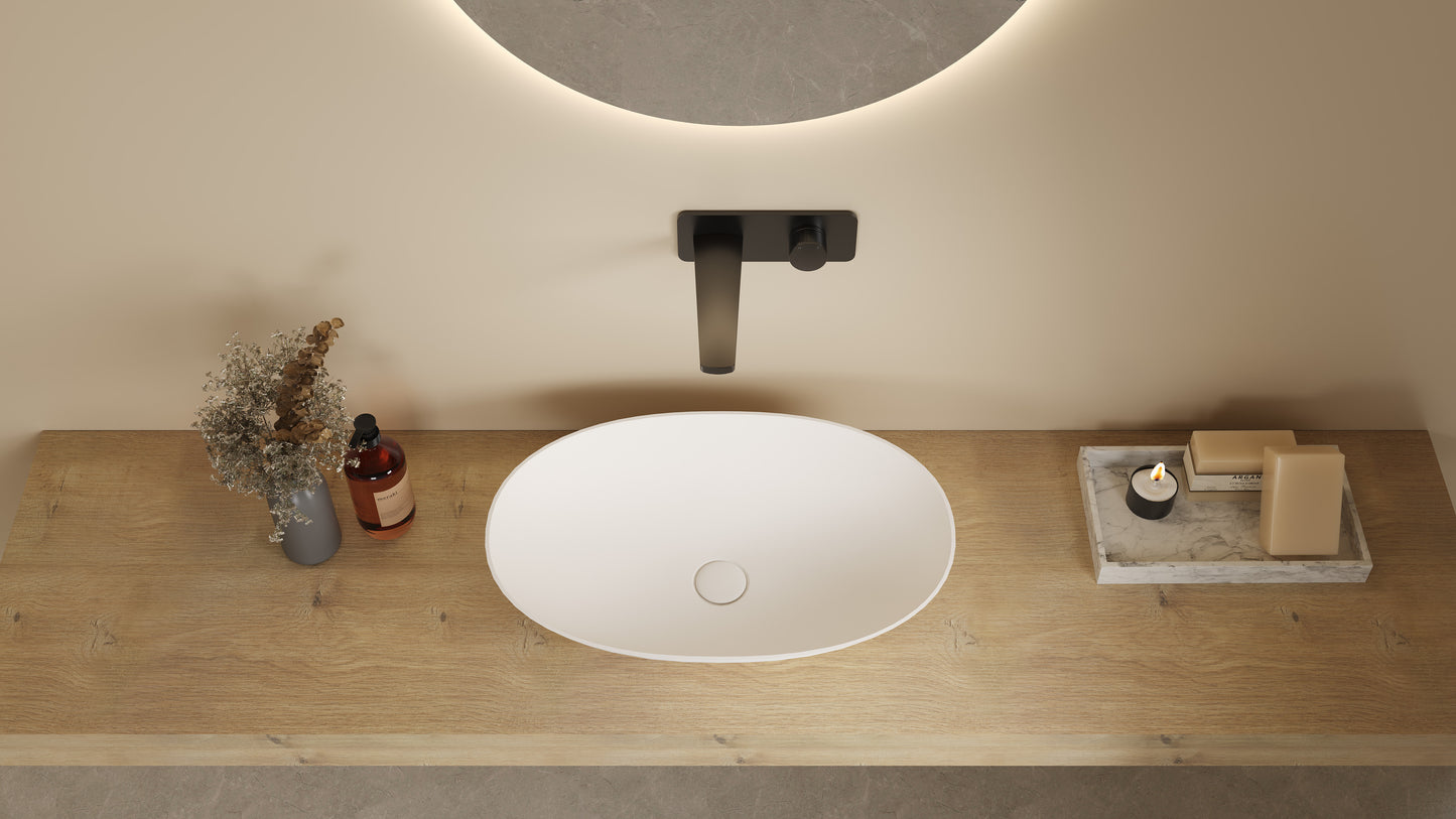 Kirra Solid Surface Art Basin