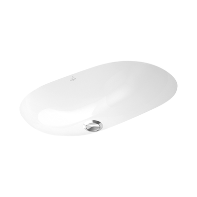 O.novo 530 Oval Under Counter Basin No Tap Hole