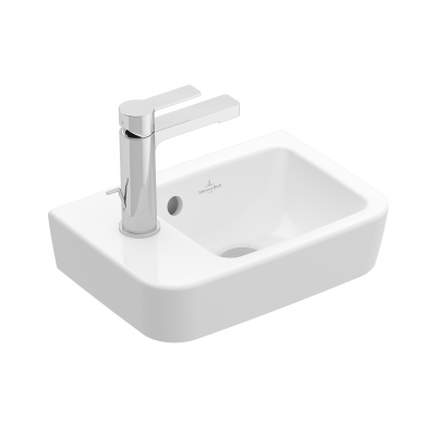 O.novo 2.0 360 Hand Wash Basin Left Hand 1 Tap Hole Right Hand Bowl