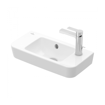 O.novo 2.0 500 Hand Wash basin 1 Tap Hole Right Hand