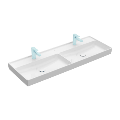 Collaro 1300 Double Wall Basin 2 x 1 Tap Hole | No Overflow