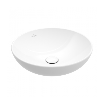Loop Slim 380 Round Vessel Basin | No Taphole TitanCeram