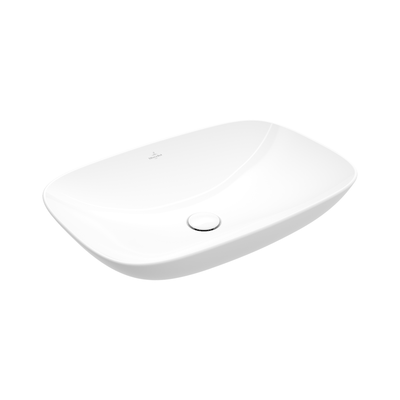 Loop Slim 560 Rect Vessel Basin | No Taphole TitanCeram