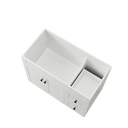 Harold Federation Free Standing Cabinet Matte White LK-FH94RL-MW