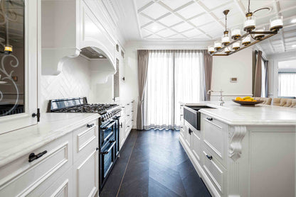 KIT - Novi 85x46 Fireclay Butler Sink (Overflow) – Matte Black