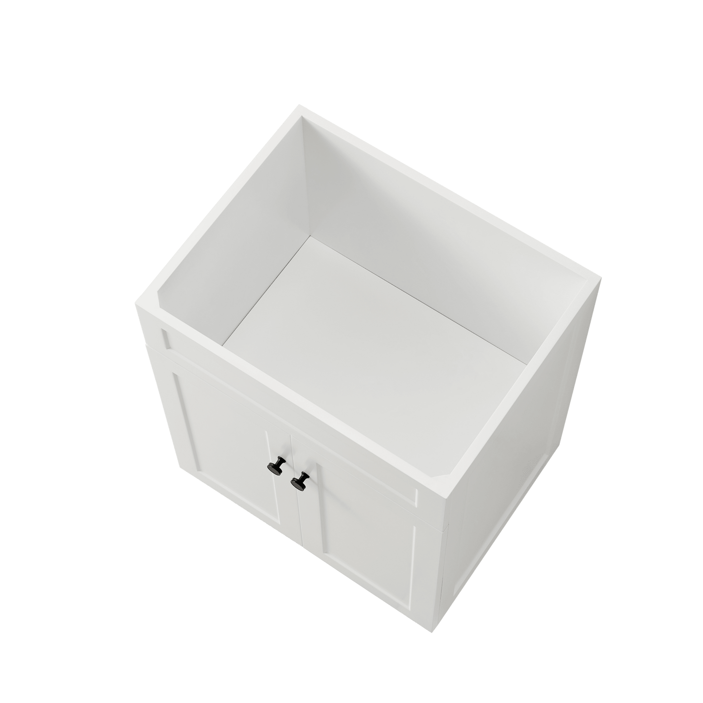 Harold Federation Free Standing Cabinet Matte White LK-FH64L-MW
