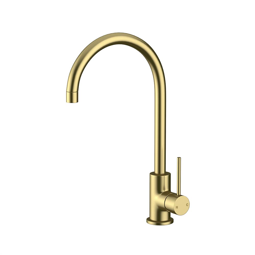 Progo Sink Mixer - Brushed Gold