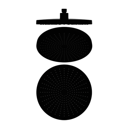 OPAL 250MM SHOWER HEAD MATTE BLACK