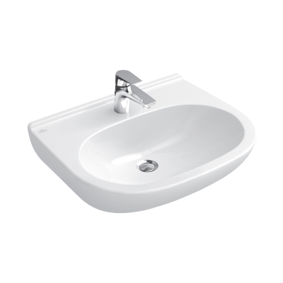 O.novo 550 Wall Basin | 1 Tap Hole | No Overflow