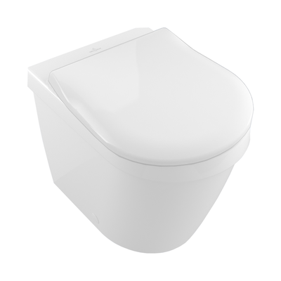 Architectura 2.0 DirectFlush Wall Faced Toilet P Trap | Slim Seat | CeramicPlus