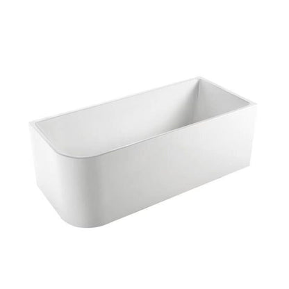 Ellie RHS Corner bath tub 1500mm Gloss White