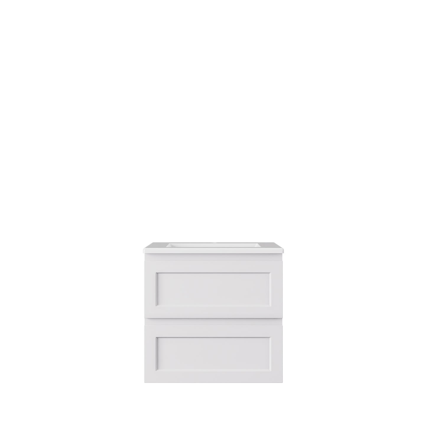 Hamilton Federation Wall Hung Cabinet Matte White LK-FH600W-MW