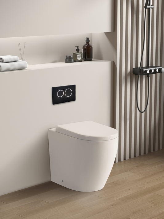 Elvera Rimless Extra Height Wall Faced Floor Pan EL107WFP (KDK107N)