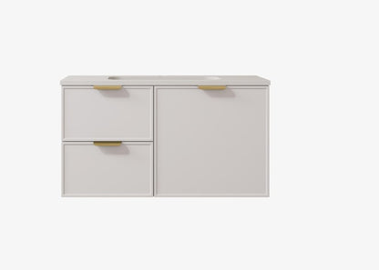 Madura Federation Wall Hung Cabinet Matte White LK-FM94LW-MW