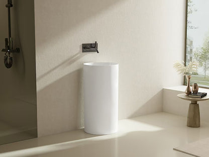 Ollia Free Standing Pedestal Art Basin LK-OP445-MW