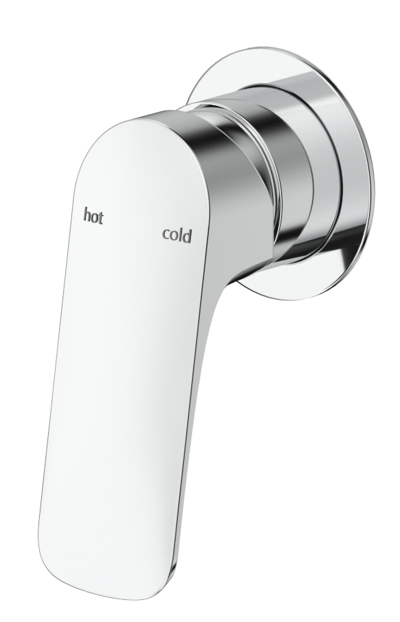 Kaza Shower Mixer - Round Plate - TRIM KIT ONLY Chrome