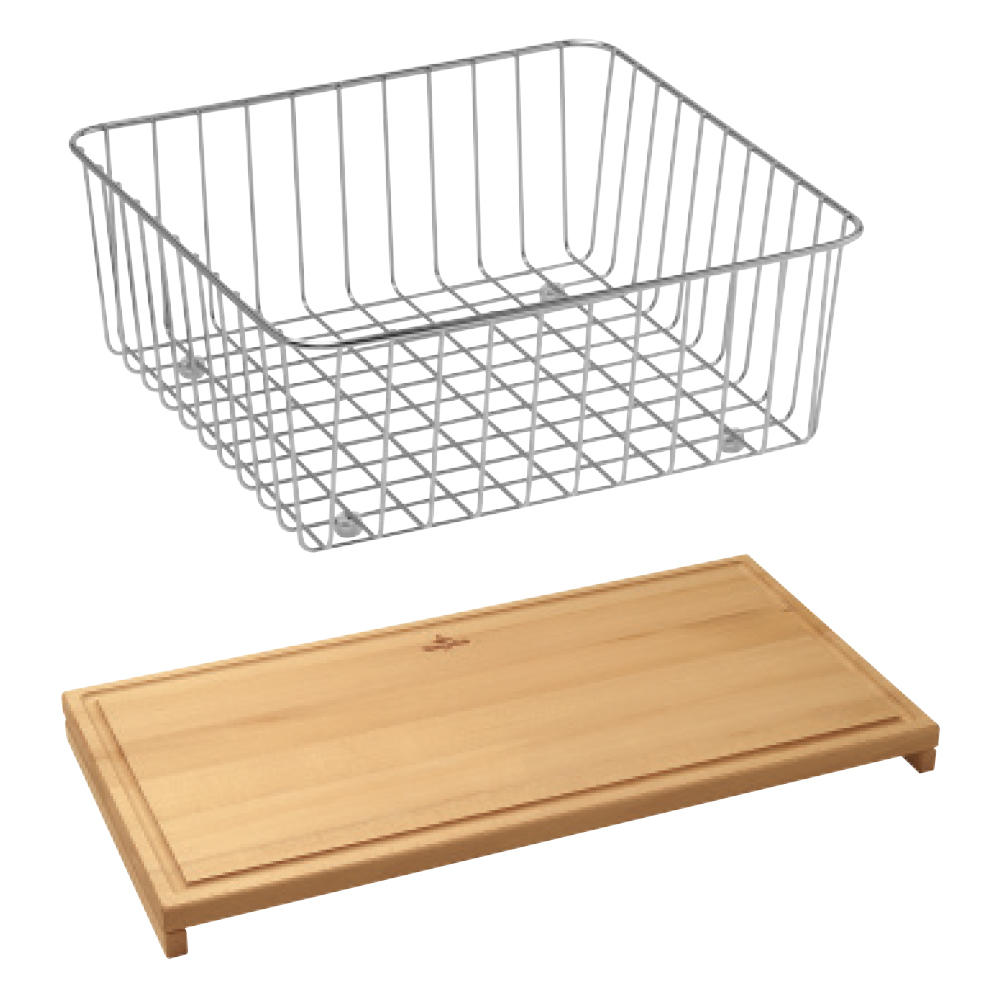 Accessories Pack including Cutting Board & Strainer Basket to suit Subway XS Sink