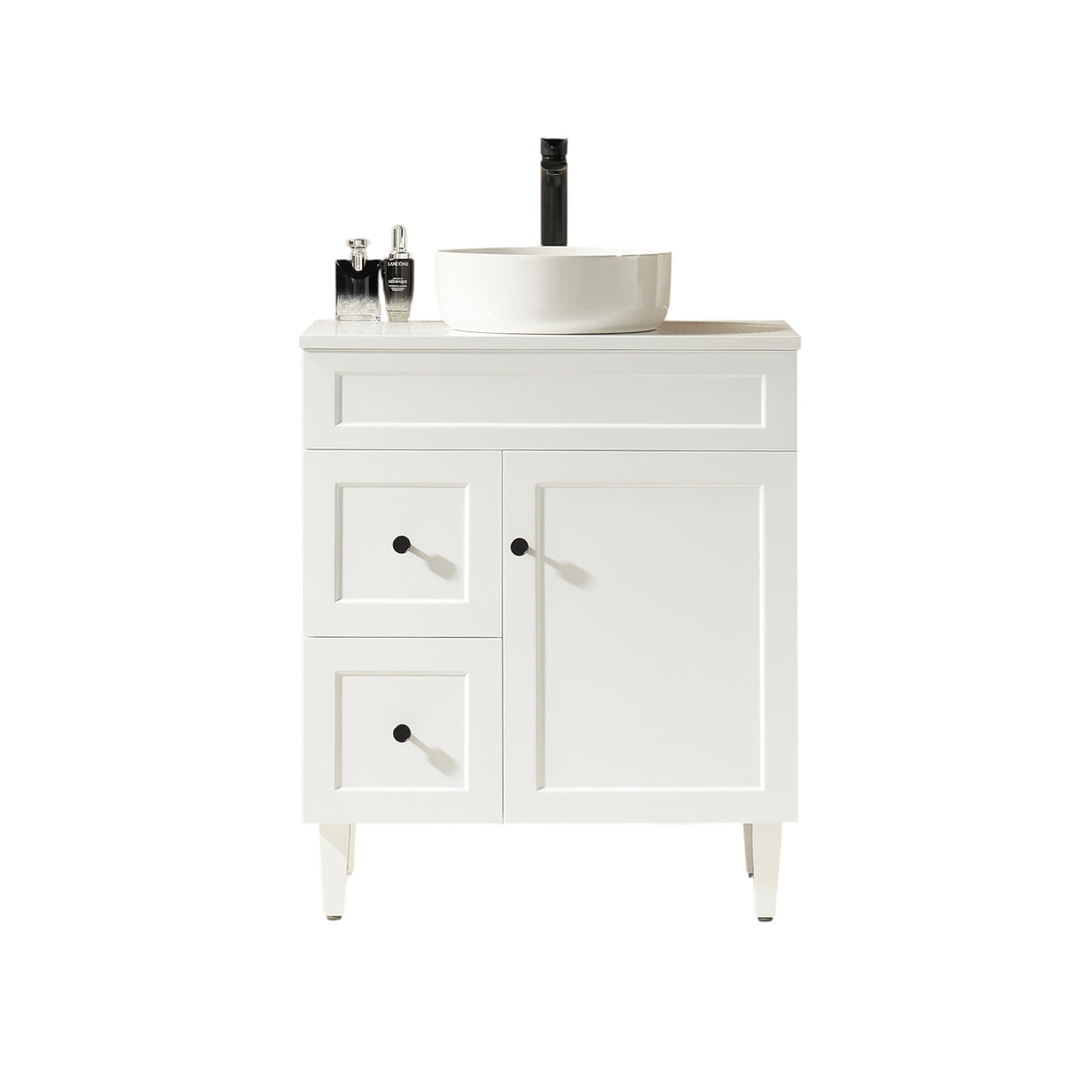 Harold Federation Free Standing Cabinet Matte White LK-FH74LL-MW