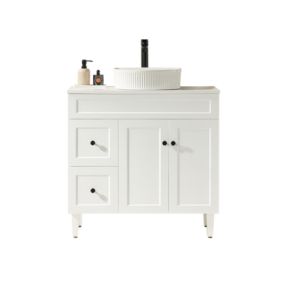 Harold Federation Free Standing Cabinet Matte White LK-FH94LL-MW