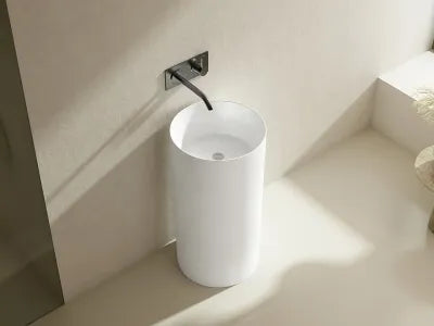 Ollia Free Standing Pedestal Art Basin LK-OP445-MW