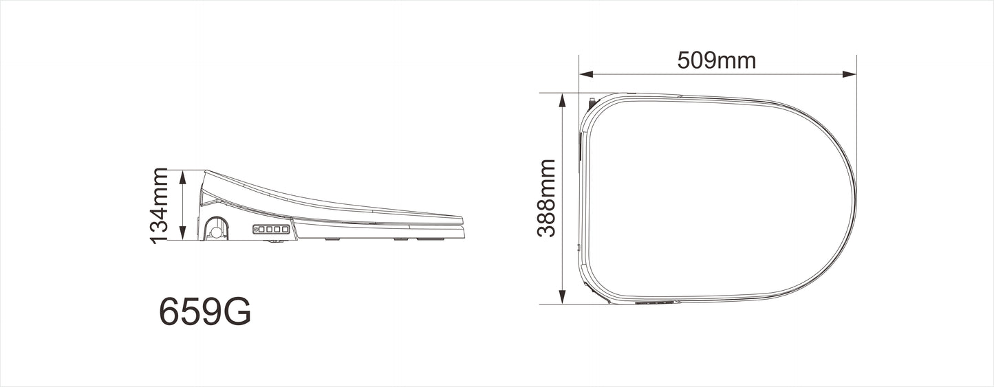 Chios Smart Toilet Seat LK-CH659SMC