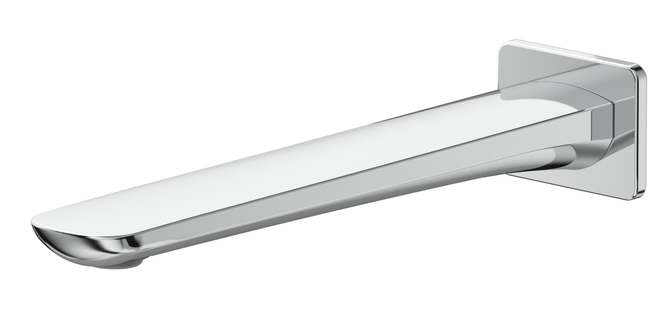 Kaza Bath Spout Chrome