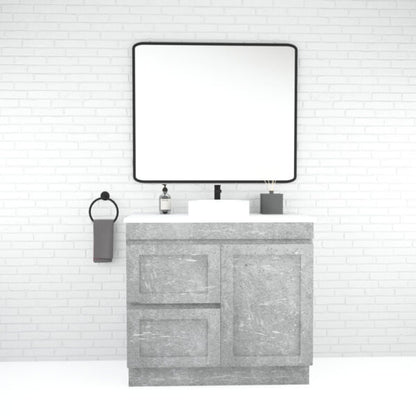 Boston 900mm Freestanding Vanity with Ceramic Top