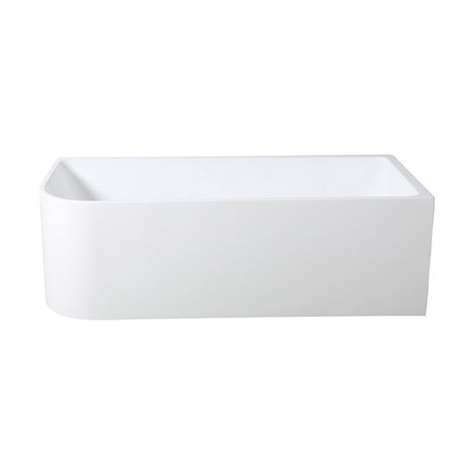 RHS Corner Freestanding 1700mm Bath Gloss White
