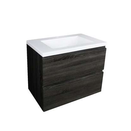 Dark Grey Wood Grain PVC Vacuum Filmed MDF Board