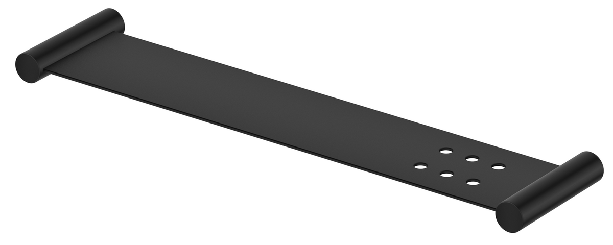 Mica Stainless Shelf - 400mm Black