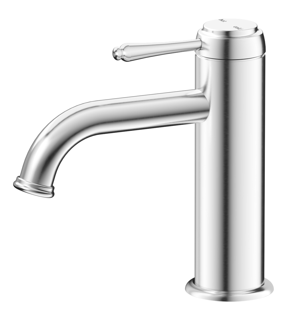 Mica Heritage Basin Mixer Chrome