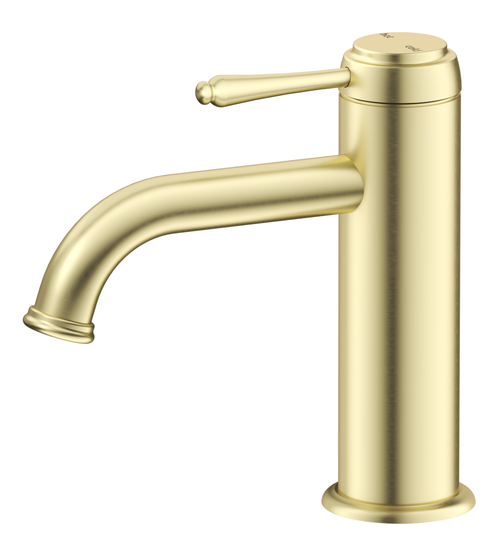 Mica Heritage Basin Mixer French Gold