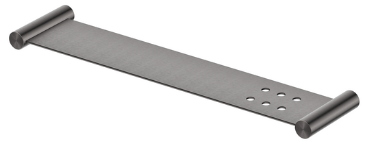 Mica Stainless Shelf - 400mm Gunmetal