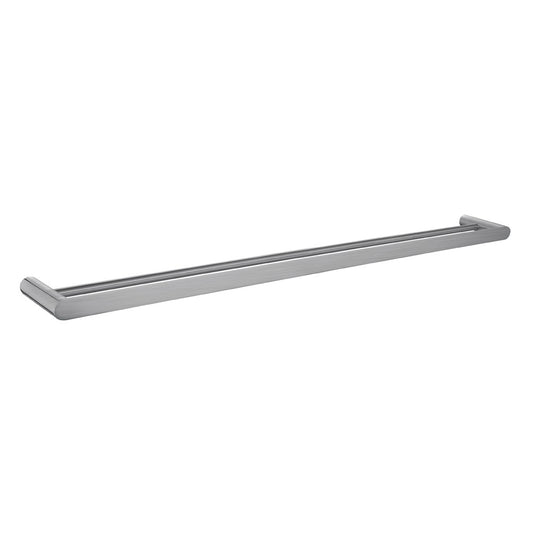 Bellino Brushed Nickel 800mm Double Towel Rail