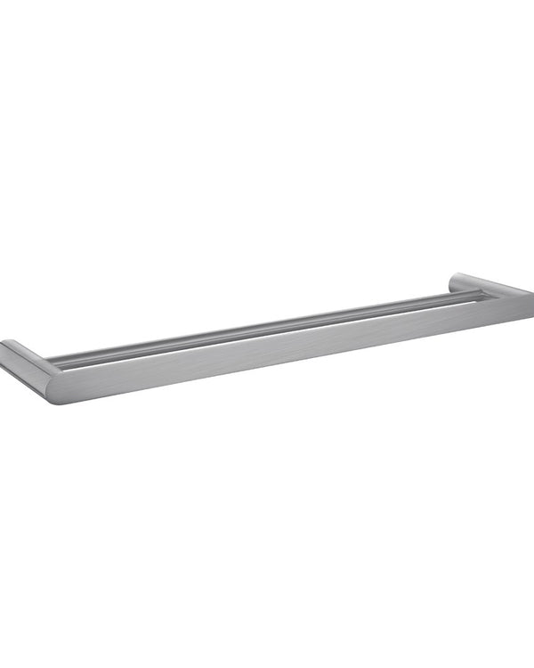Bellino Brushed Nickel 600mm DoubleTowel Rail