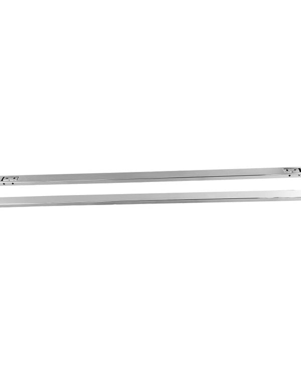 Cavallo Chrome Square Single Towel Rail 800mm