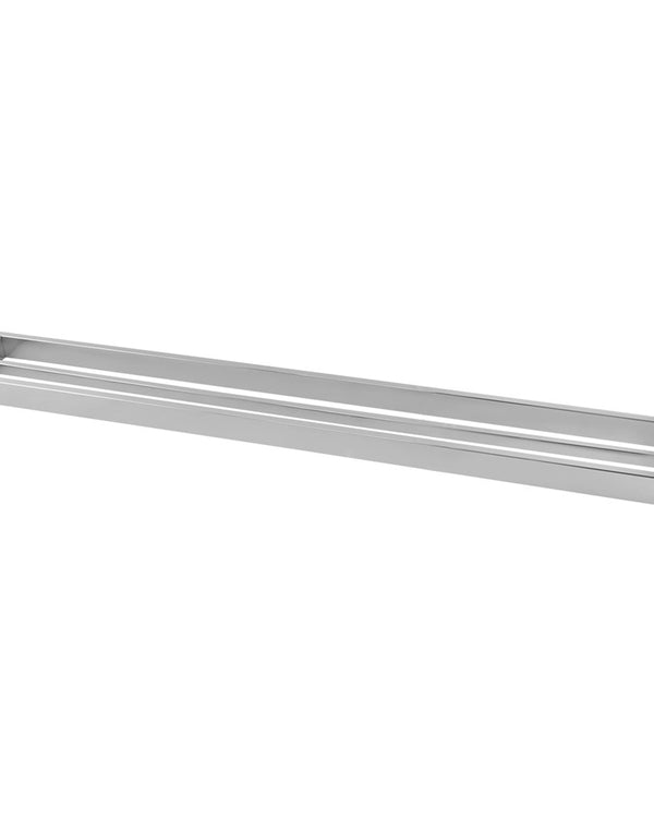 Cavallo Chrome Square Double Towel Rail 600mm
