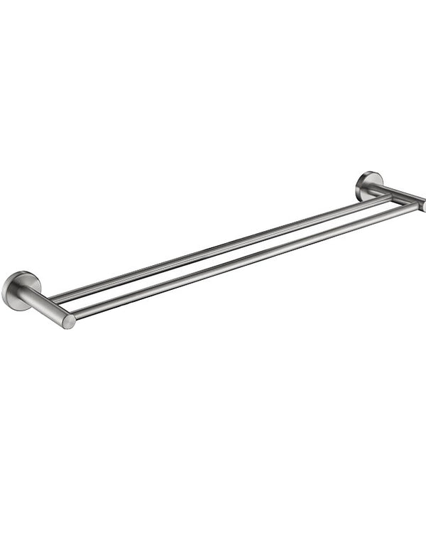 Pentro Chrome Double Towel Rail 790mm