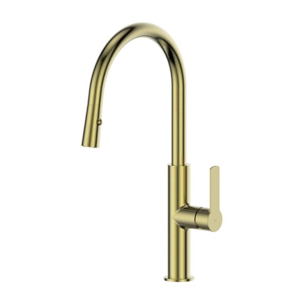 Astro II Pull-Down Sink Mixer - PVD Brushed Brass