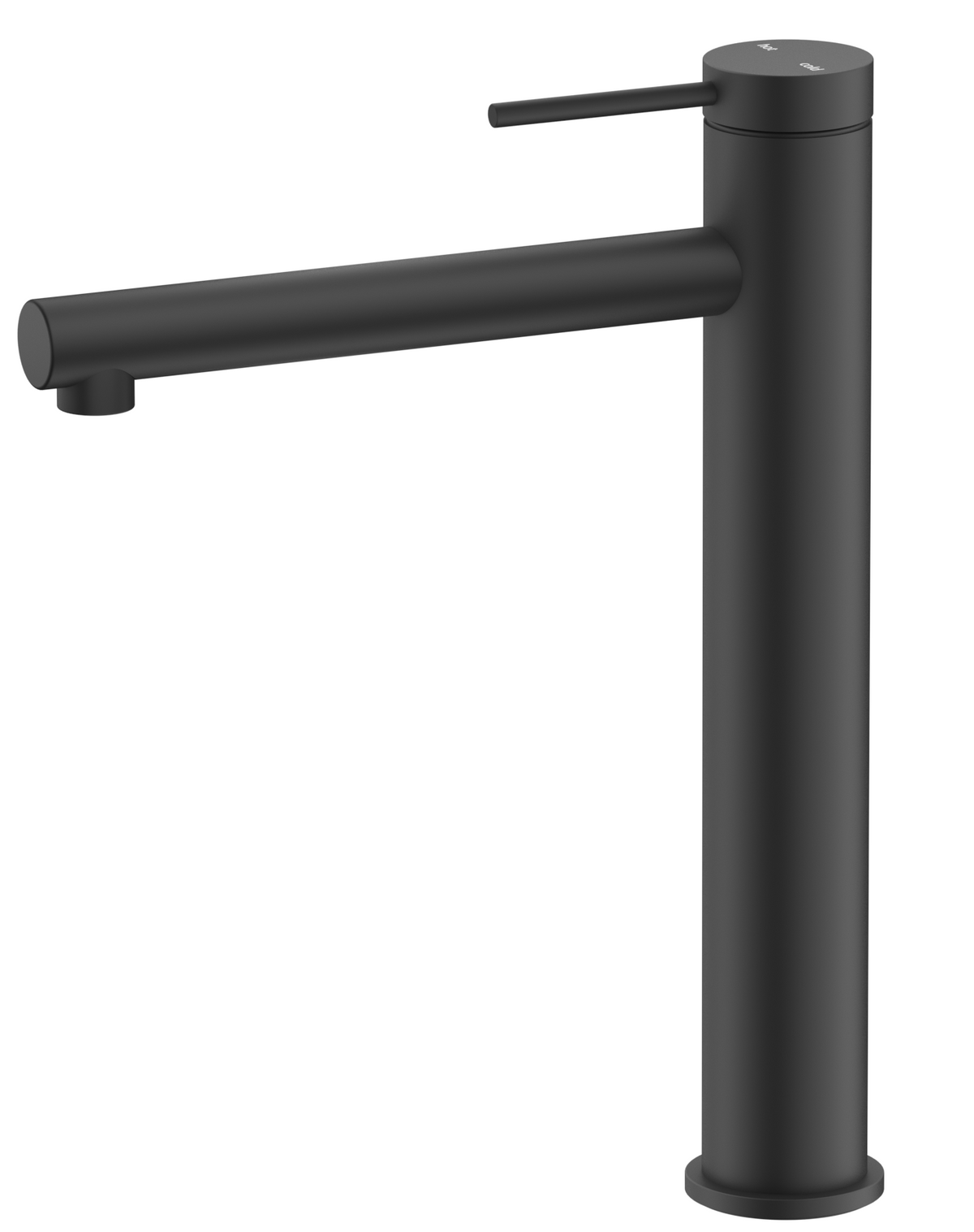 Mica Tall Basin Mixer Straight Black