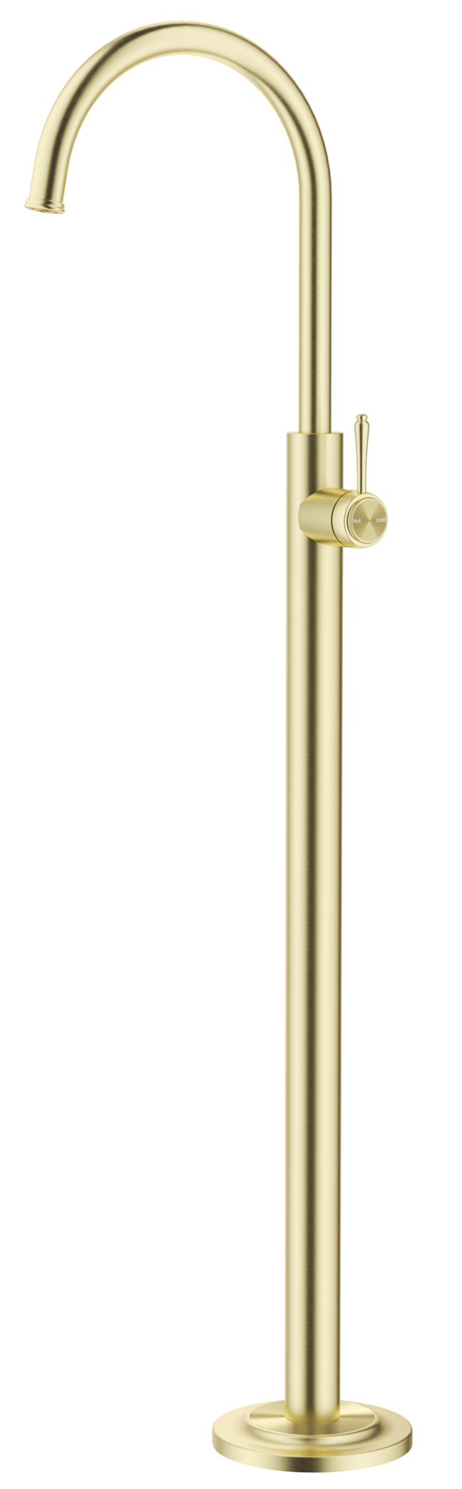 Mica Heritage Freestanding Bath Mixer French Gold