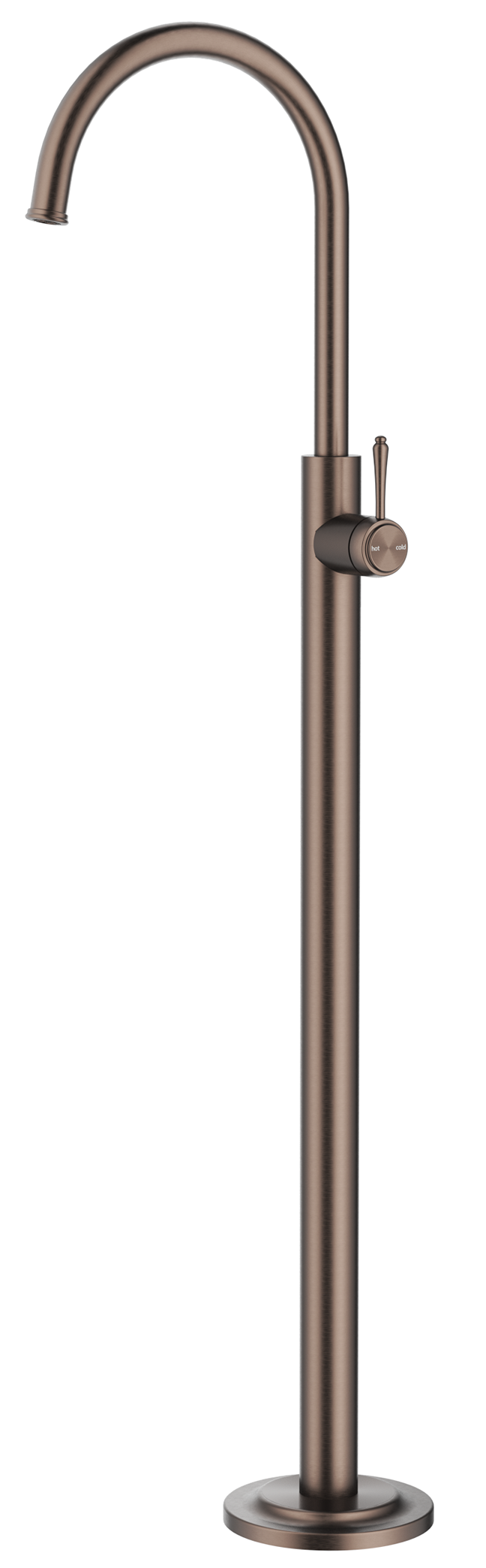 Mica Heritage Freestanding Bath Mixer Dusk Bronze