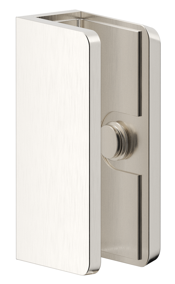 Shower Screen Wall Bracket Brushed Nickel